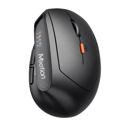 Ergonomski bežični bluetooth miš MEETION BTM008 crni