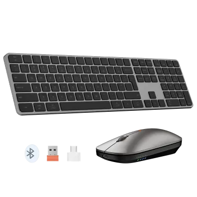 Bežični bluetooth slim set tastatura + miš MEETION iKey C230MW crni