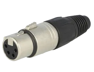 Audio konektor XLR 4 PIN NEUTRIK NTR-NC4FX