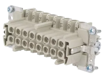 HCD konektor 16PIN 500V 16A