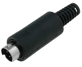 Audio konektor mini DIN 5 PIN NINIGI muški