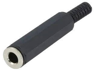 Audio konektor 6.3mm stereo ženski