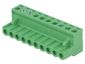 Terminal blok ugaoni 10pin 20A 320V 5mm