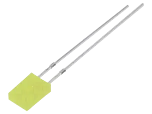 LED dioda žuta 2x4.95x6.96mm 2.6V