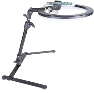 Stativ tripod za telefon  sa LED ring light svijetlom