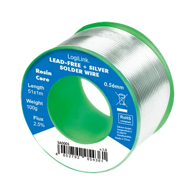 Tinol kalaj za lemljenje  0.56mm 100gr LOGILINK SA0003
