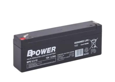 Akumulatorska olovna baterija 12V 2.3Ah BPOWER