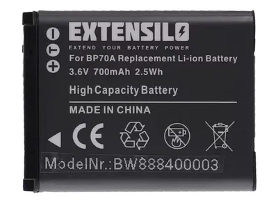 Baterija za fotoaparat SAMSUNG BP70 3.6V 700mAh