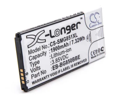 Baterija za telefon SAMSUNG GALAXY ALPHA SM-G850 3.85V 1900mAh