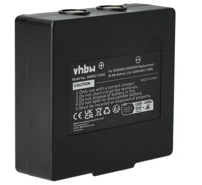 Baterija za daljinski upravljač HETRONIC ABITRON MINI 3.6V 2000mAh