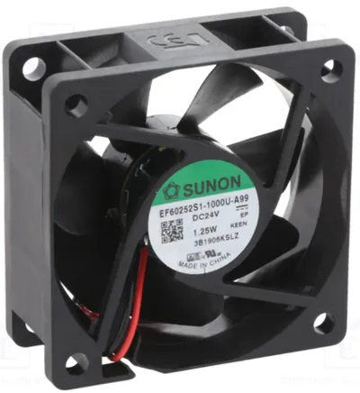 Ventilator EF60252S1-1000U-A99 60x60x25mm SUNON
