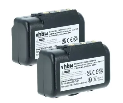 Baterija za kran IMET AS037 2.4V 2000mAh 2.4V SET 2/1
