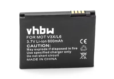 Baterija za telefon MOTOROLA V3X 3,7V 600mAh