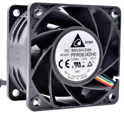 Ventilator PFR0624DHE 60x60x38mm DELTA ELECTRONICS