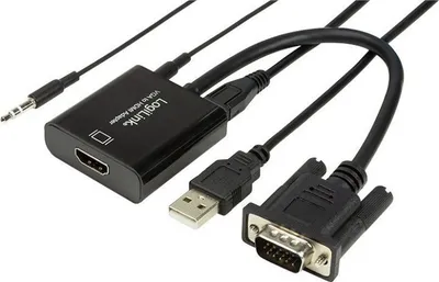 Konverter VGA na HDMI sa audio 3.5mm LOGILINK CV0060