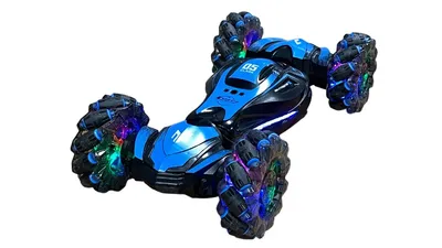 Dječiji autić sa daljinskim upravljačem RC Stunt 360 rotacija plavi