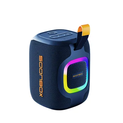 Prijenosni bluetooth zvučnik FM radio SOONBOX S3700MINI plavi