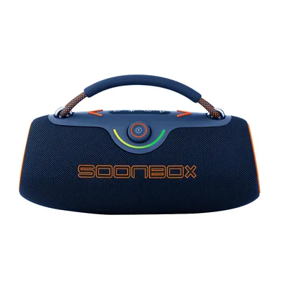 Prijenosni bluetooth zvučnik FM radio SOONBOX S9702 plavi