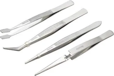 Set preciznih pinceta 4 kom FIXPOINT