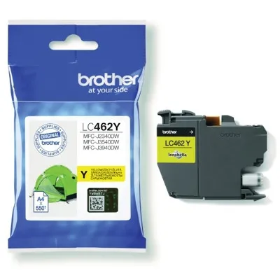 Tinta BROTHER LC462XLY yellow