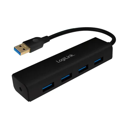 USB-A HUB LOGILINK 4u1 0.15m