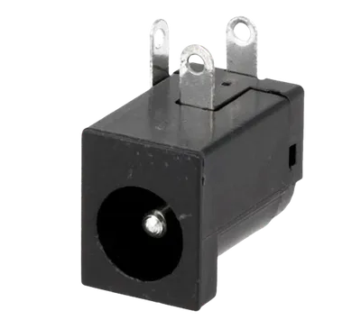 Ugradni napojni DC konektor ugaoni 5.5x2.1mm GOOBAY
