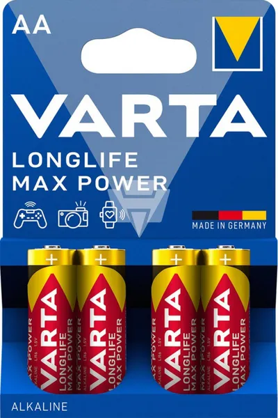 Baterija AAA VARTA Longlife Max Power SET 4/1