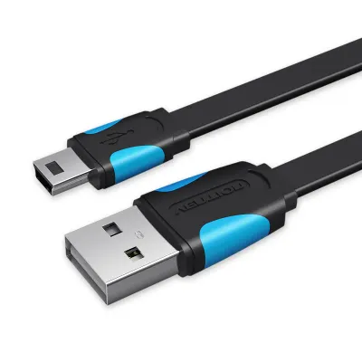 Kabal USB-A na Mini USB B 15W VENTION 1.5m crni