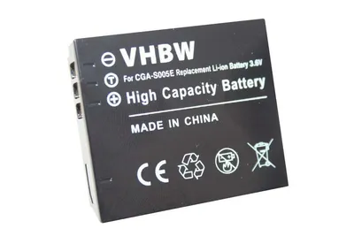 Baterija punjiva za fotoaparat Panasonic CGA-S005E VHBW 3.6V 750mAh