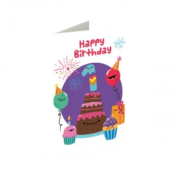 SE Čestitka 3D ''Happy Birthday 17''