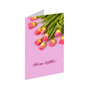 Čestitka ''Classic Flower 03''