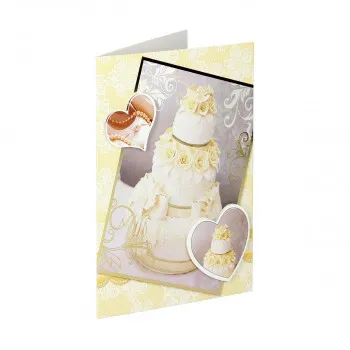 Čestitka 3D ''Wedding day 01''