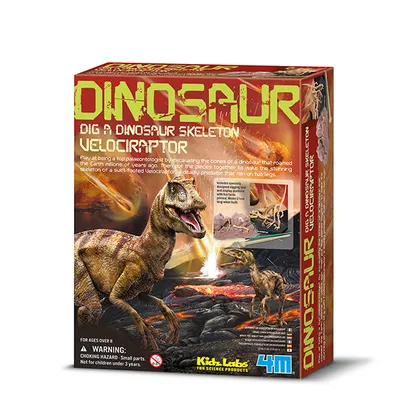 iskopaj dino velociraptor