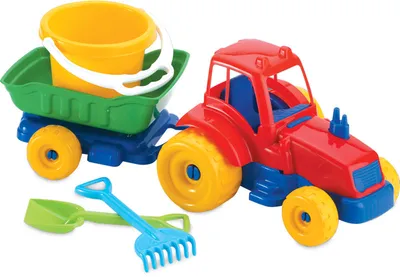 Traktor i kantica set 01274