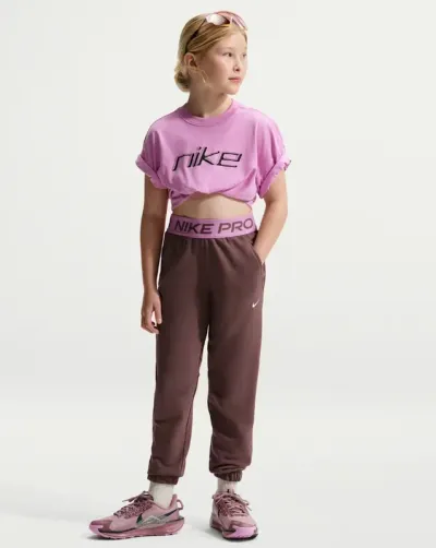 Dječiji donji dio trenerke NIKE PRO FLEECE