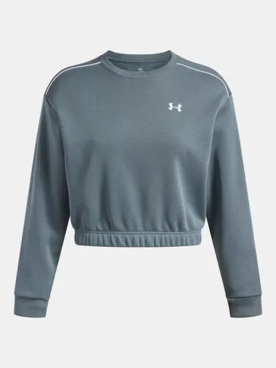 UNDER ARMOUR Ženski duks UA RIVAL FLEECE PIPED CREW