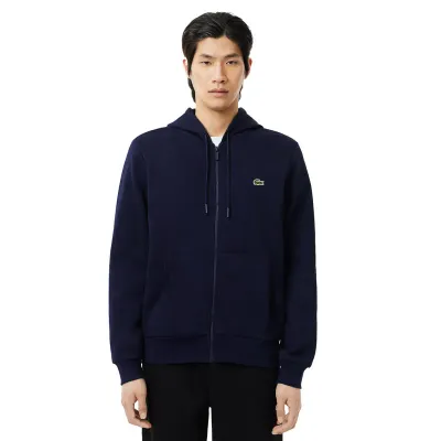 LACOSTE Muški duks FULL ZIP FLEECE