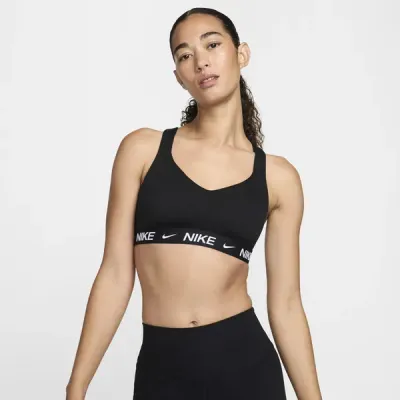 NIKE Z SPORT GRUD CRN W NK DF INDY HGH SPT BRA BLACK/BL