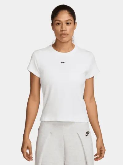 NIKE Ženska majica kratkih rukava NSW RIB TGHT SS