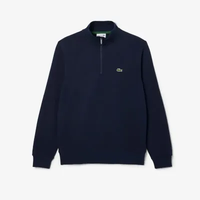 LACOSTE Muški duks NECK ZIPPED FLEECE