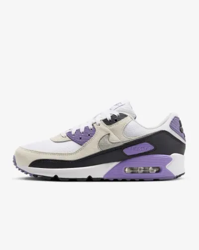 NIKE Muške patike AIR MAX 90 DUSTY AMETHYST-PHOTON DUST-OFF NOIR