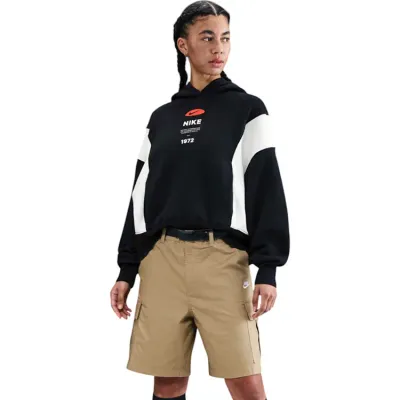 NIKE Ženski duks NSW PHNX FLC REMIX OOS HDY