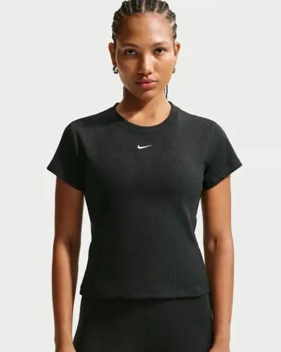 NIKE Ženska majica kratkih rukava NSW RIB TIGHT