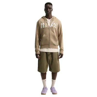 NIKE Muški duks CLUB BB FZ HOOD