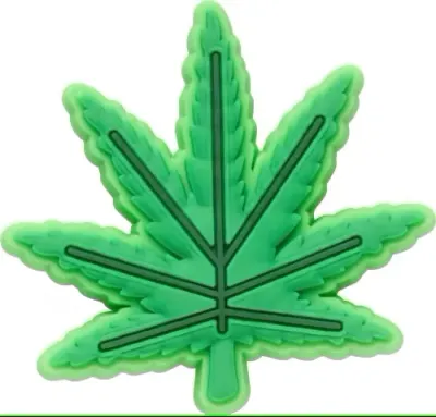 Bedž CROCS JIBBITZ NEW/HEMP LEAF