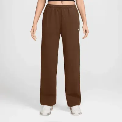 NIKE Ženski donji dio trenerke STUDIO FLEECE MW