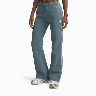 UNDER ARMOUR Ženski donji dio trenerke UA RIVAL FLEECE PIPED PANT JASPER