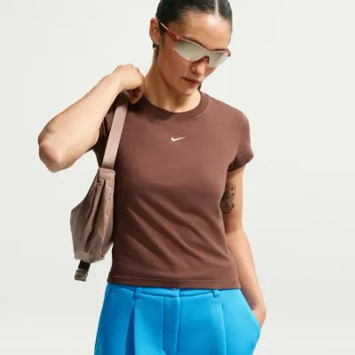 NIKE Ženska majica kratkih rukava NSW CHILL KNIT