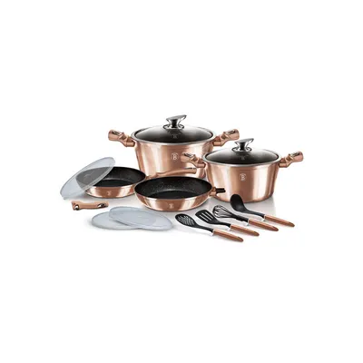 BERLINGERHAUS BERLINGERHAUS Set posuđa BH/7058 Metallic Line Rose Gold Edition