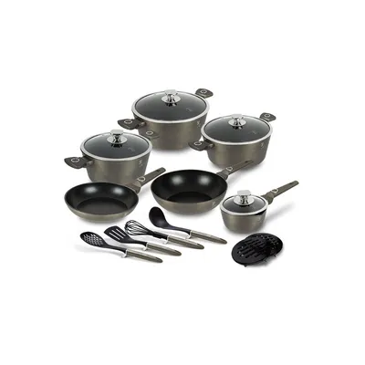 BERLINGERHAUS BERLINGERHAUS Set posuđa + Kuhinjski pribor BH/7167 Crystal Collection